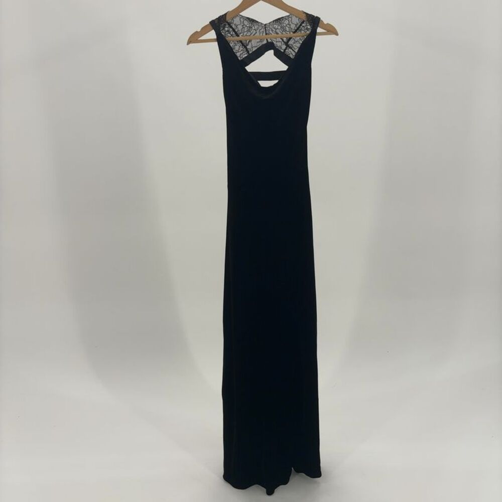 L'agence Venice Cowl Silk-Blend Gown